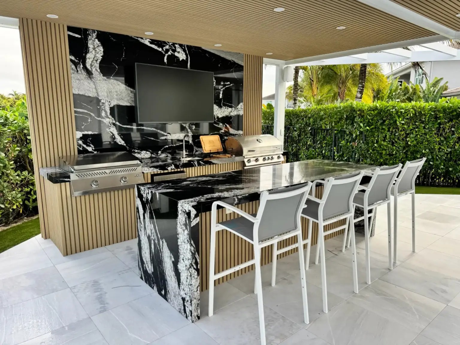 Revestimientos WPC / PVC de Aluminio Milan en Miami